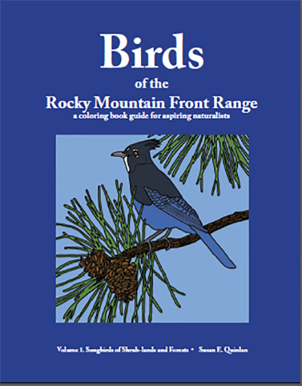Birds of the Rocky Mountain Front Range—a coloring book guide for aspiring naturalists